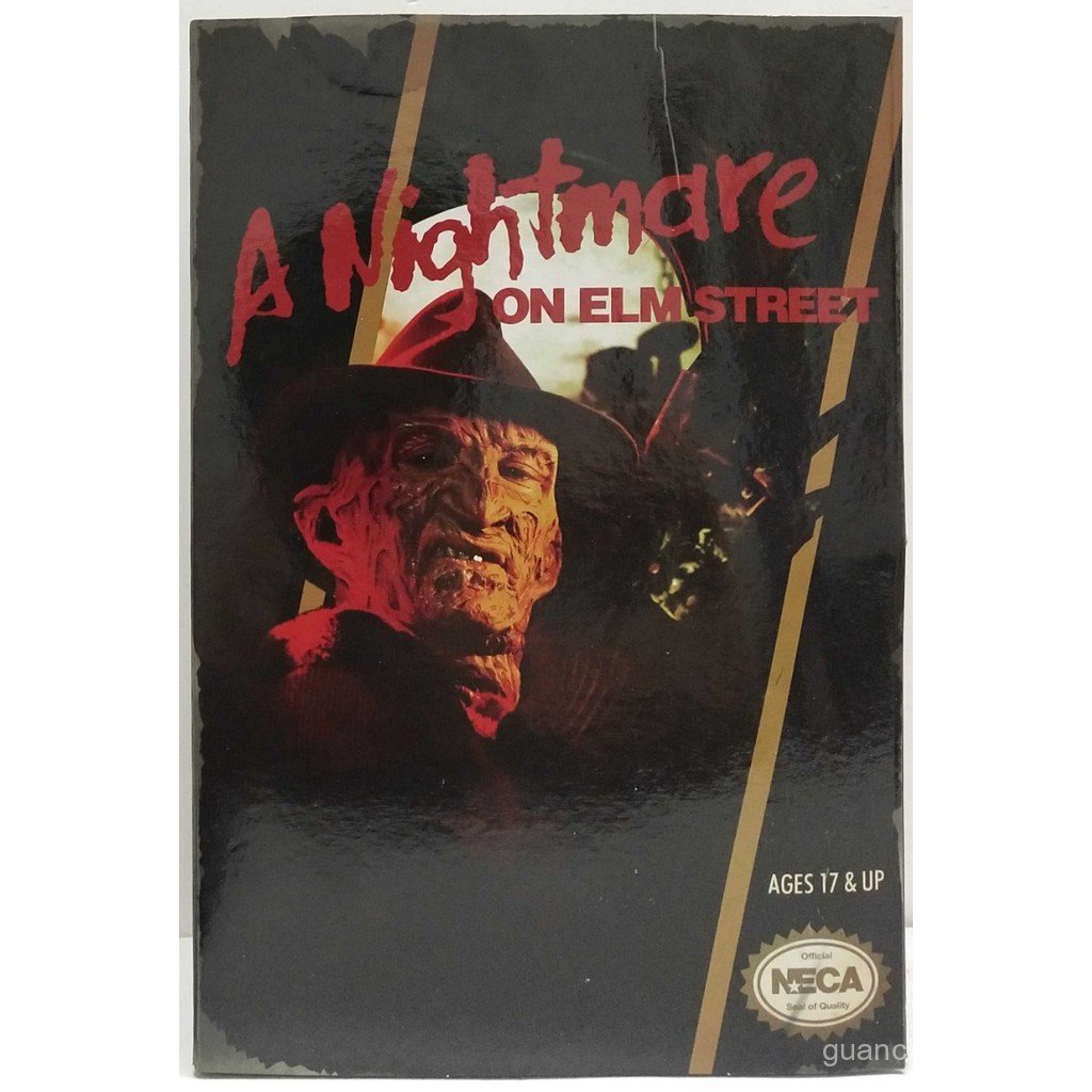 NECA Heterochromatic Ghost Street Nightmare Killer Freddy.Curu Freddy Action Figure Model
