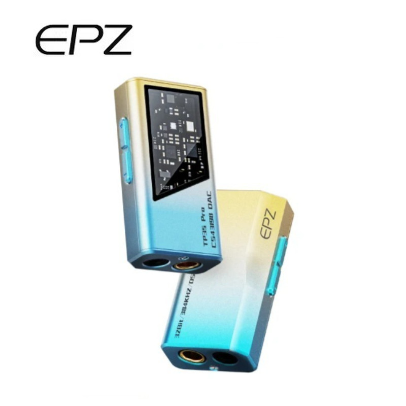 EPZ TP35 Pro ถอดรหัสหูฟังแบบพกพาเครื่องขยายเสียง HiFi USB DAC AMP CS43198 ชิป DAC * 2 Professional g