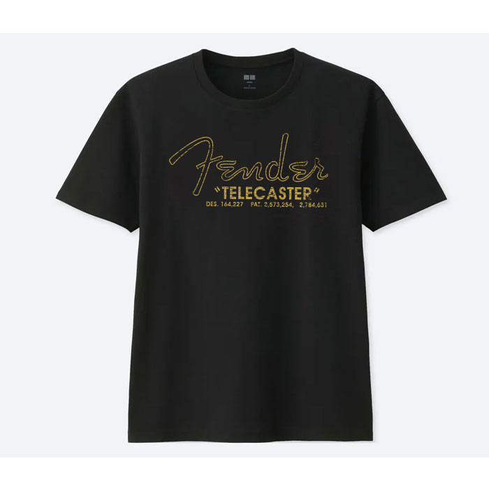 🧶 Tshirt FENDER GUITAR   telecaster GOLD LIMITED EDITION VINTAGE T SHIRTSIZE M - 3XL เสื้อยืด เสื้อว
