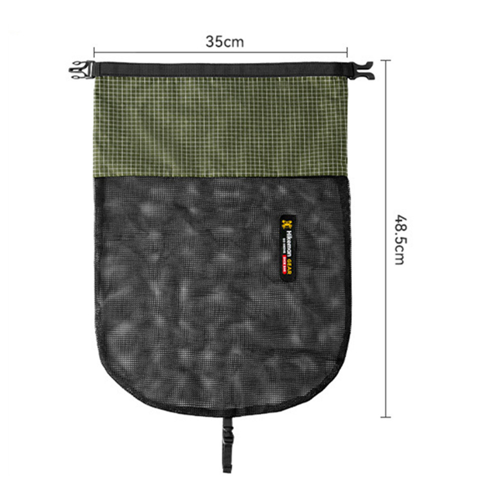 HIKEMAN Dyneema กระเป๋าเป้สะพายหลังขยายได้สำหรับเก็บรองเท้ รูปที่ 6