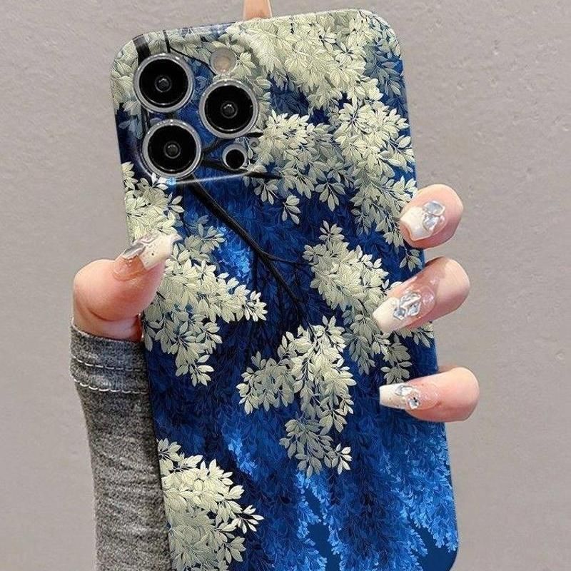 เคสโทรศัพท์ iPhone17 อินเทรนด์แห่งชาติสีน้ําเงิน 16/promax/Promax/Air Protective Case Plus Soft Case