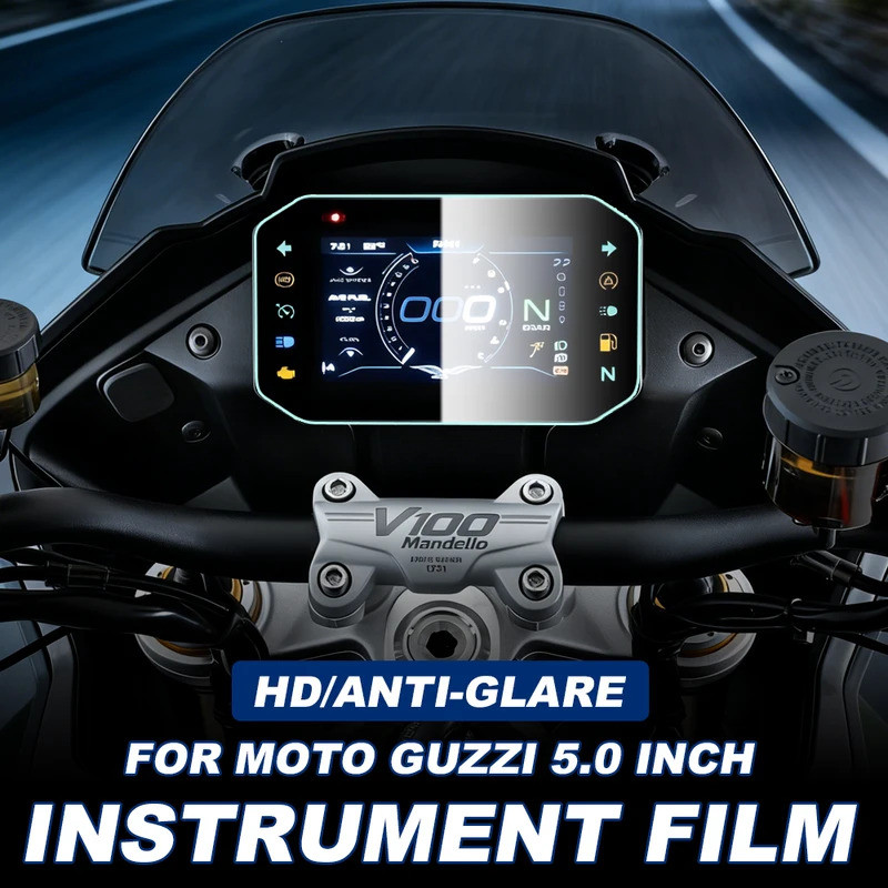 E For Moto Guzzi Stelvio V85 Strada TFT Display Protection Film V100 Mandello S 2022+ Motorcycle Scr