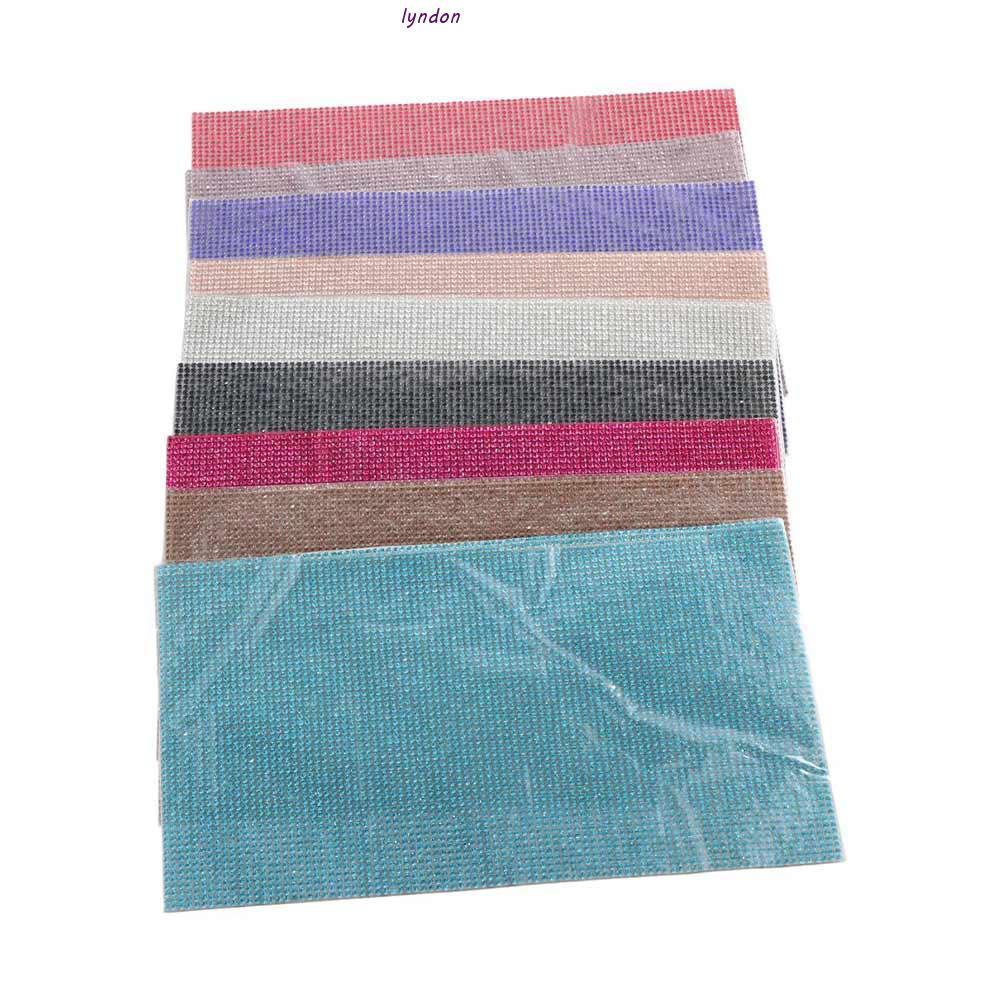 LYNDON Gem Stickers คุณภาพสูง Self-Adhesive Glitter Gift Decorative