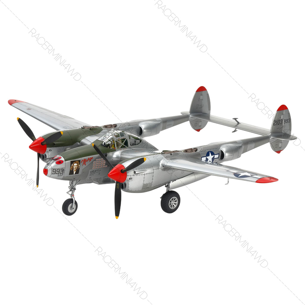 TAMIYA 61123 1/48 Model Kit Lockheed P-38J Lightning