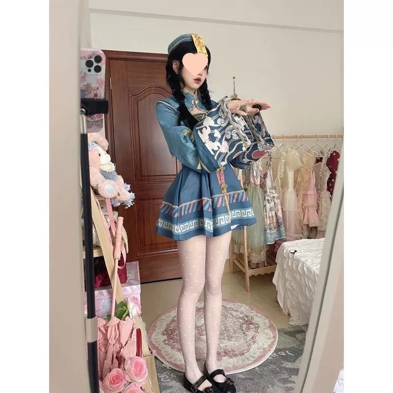 ชุดคอสเพลย์ lolita Halloween Zombie สำหรับผู้หญิง