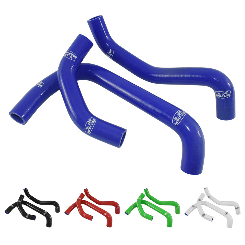 3pcs ท่อหม้อน้ําน้ํา Coolant ท่อซิลิโคนท่อสําหรับ Kawasaki Ninja ZX10R ZX10RR ZX-10R ZX-10RR 2021 20