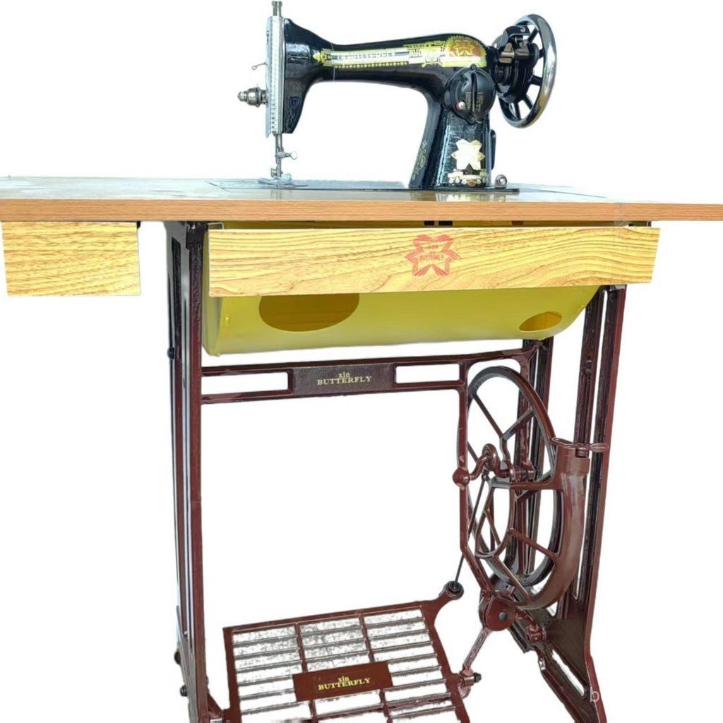 Xinxin จักรเย็บผ้า ja2-1 ครัวเรือนเท้าขั้นตอนผีเสื้อเท้าโรงงานสมัยเก่าผีเสื้อจักรเย็บผ้า Pin JWWR