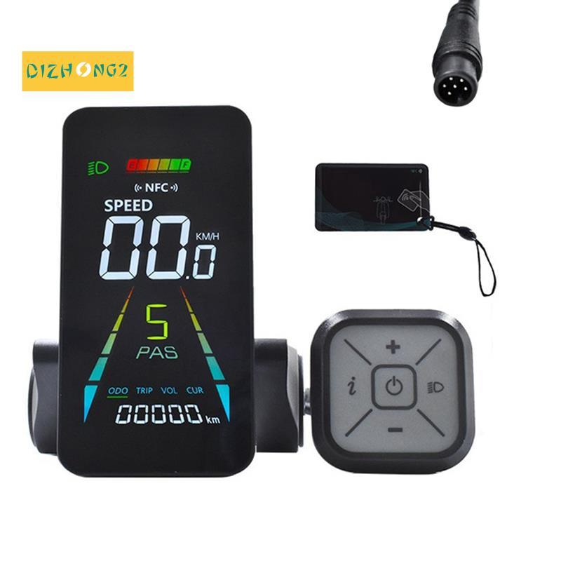 E-Bike SpeedometerLCDAnimated Displayสำหรับสกู๊ตเตอร์ไฟฟ้า มีการเชื่อมต่อUARTและเหมาะสมกับหลายระดับแรงดันไฟฟ้า