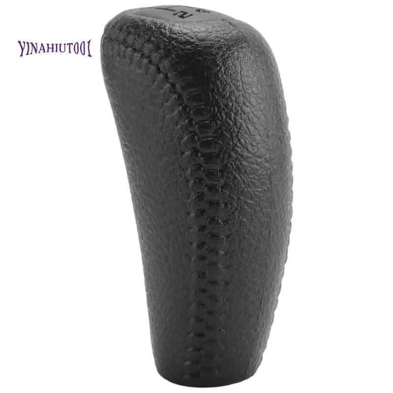 Yinahiut001 รถหนังเกียร์เกียร์ Shift Knob สําหรับ 94-01 54102-ST7-003ZA Balck