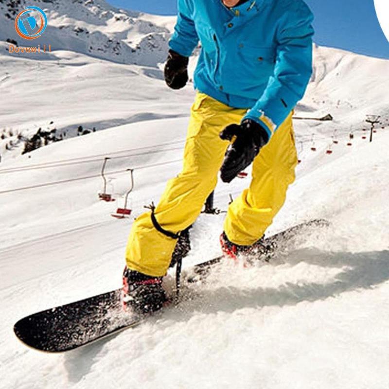 Dovewill ชุดสนับแข้งสโนว์บอร์ดและสกี 4 ชิ้น พร้อมโฟมยางป้องกัน - รูปที่ 3