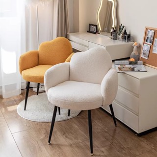 FMD เก้าอี้โซฟา เบาะหนานุ่ม สไตล์มินิมอล นั่งทำงาน ตกแต่งคาเ…