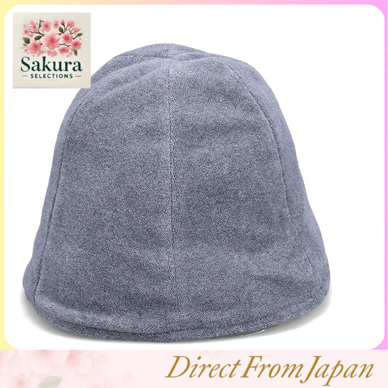 [Coleman] Sauna Hat Sauna Cap for Men and Women, Towel Fabric, Washable SAUNA HAT 187-0072 Gray