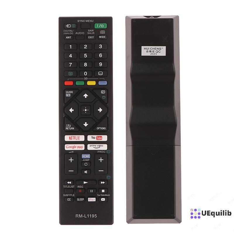 Uequilib Universal สมาร์ททีวีรีโมทคอนโทรลสําหรับ LCD LED Bravia TV RM-L1195 RM-YD005 RM-YD092 RM-YD0