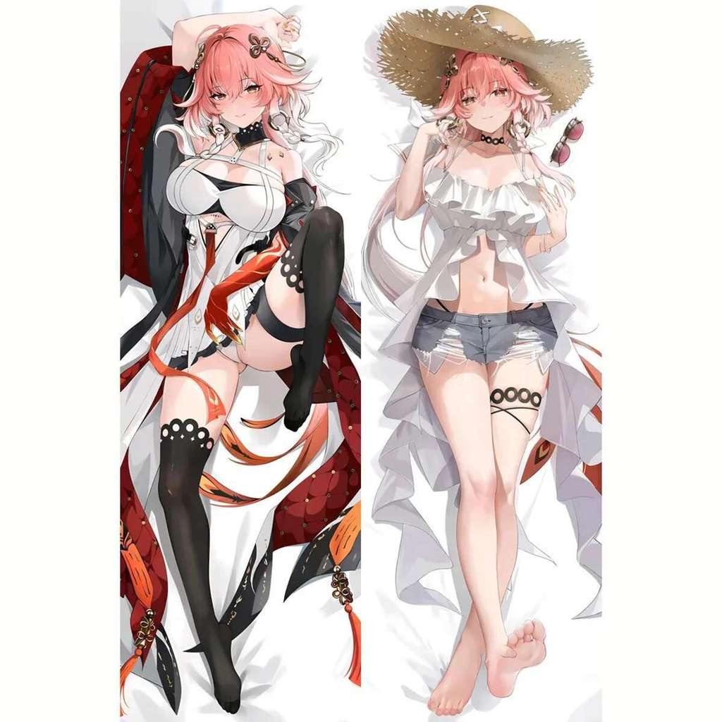 รูปแบบใหม่ Wuthering Waves Wuwa ปลอกหมอน Changli Dakimakura ปรับแต่งอะนิเมะเกม Hing Body หมอน