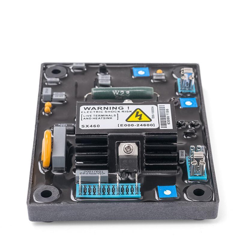 เครื่องกําเนิดไฟฟ้าแบบไม่มีแปรงบอร์ดควบคุมแรงดันไฟฟ้าบอร์ดควบคุมแรงดันไฟฟ้า AVR Regulator SX460 SX44