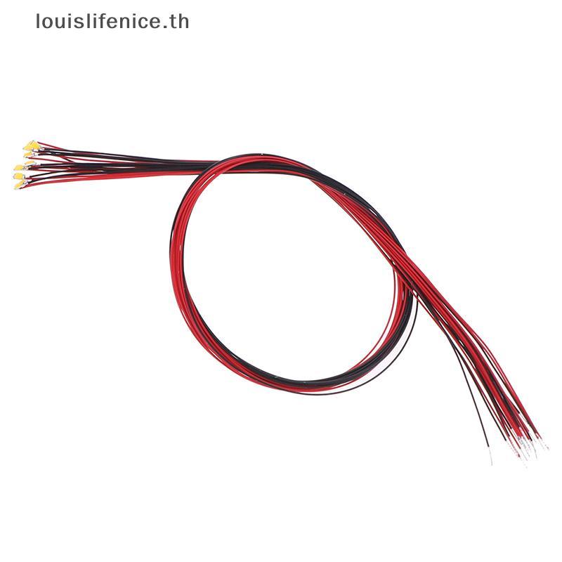 LNTH 10 ชิ้น 20 เซนติเมตร t0603wm ประสาน micro litz ตะกั่วแบบมีสาย warm white smd led 0603 ร้อน
