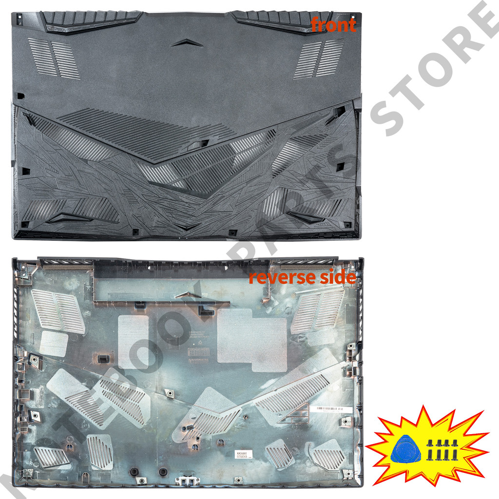 ด้านล่างสําหรับ MSI GE75 Raider 8SG 8RE GP75 Leopard 9SC 9SD GL75 Leopard 9SE MS-17E2 17E5 17E7