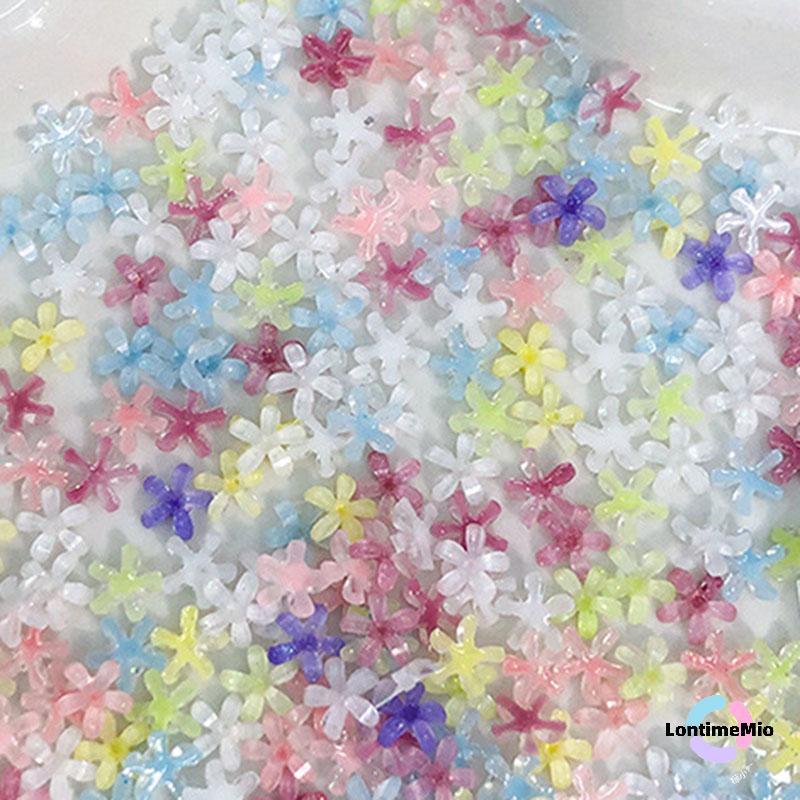 LontimeMio] 50 ชิ้นดอกไม้เล็บ Charms เรซิ่นเล็บ Charms ตกแต่ง 3D Jelly ดอกไม้ Decals ฤดูร้อนเล็บอุปกรณ์เสริม Salon Supply DIY ใหม่ ราคา ถูกที่สุด ดีลบีเคเค แกลเลอรีภาพที่ 3