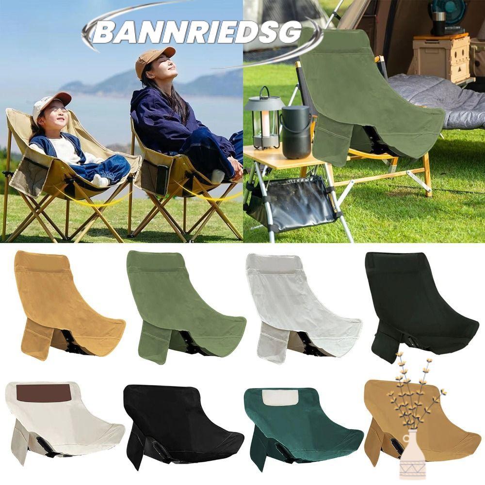 BANNRIEDSG989YR ผ้าคลุมเก้าอี้แคมป์ปิ้ง,ผ้ากันลื่นเก้าอี้ดวงจันทร์เปลี่ยน,แบบพกพาหนาหุ้มเบาะระบายอาก