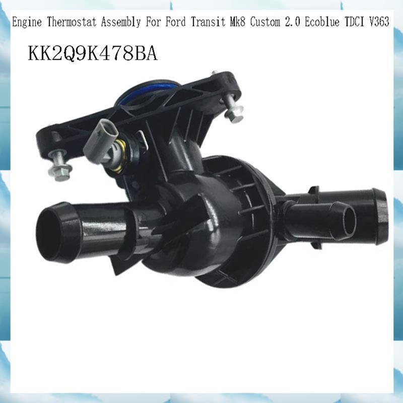 [WSB] ชุดเทอร์โมสตัท KK2Q9K478BA GK2Q9K478CA Thermostat สําหรับ Transit Mk8 Thermostat Housing Cooli