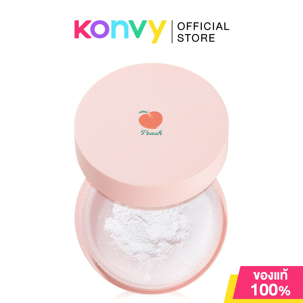 Skinfood Peach Cotton Multi Finish Powder 5g สกินฟู๊ด แป้งฝุ่นสูตรพิเศษ.