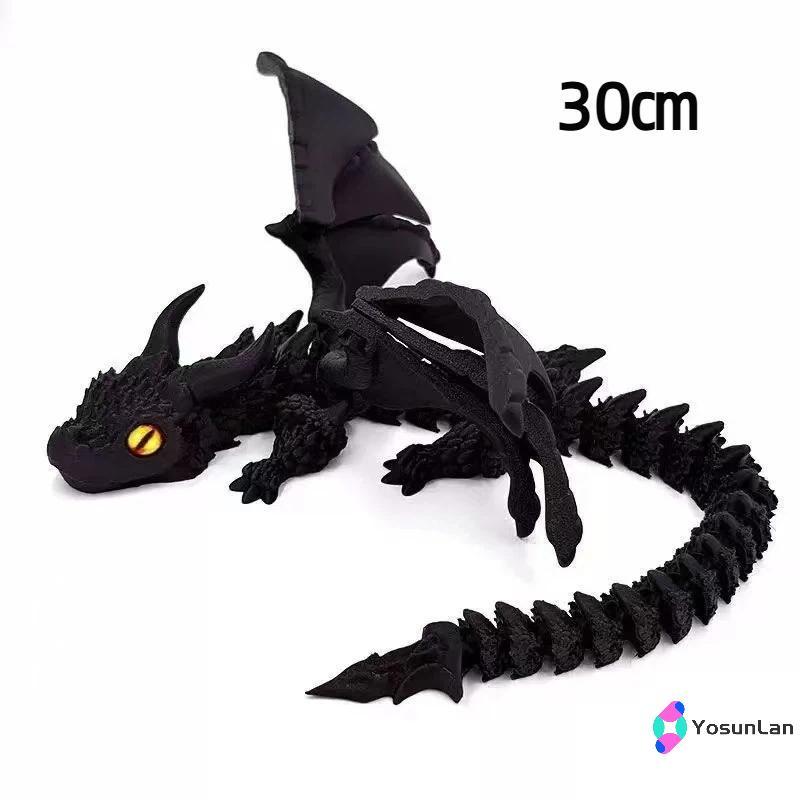YosunLan] 1 ชิ้นมังกรประกบ Fidget Dragons เครื่องประดับเดสก์ท็อปใหม่ 3D พิมพ์ Wyvern Dragon มีปีกจําลองรุ่นของขวัญใหม่ ราคา ถูกที่สุด ดีลบีเคเค แกลเลอรีภาพที่ 9
