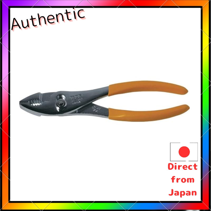 TOP Industrial Combination Pliers with Grip, Adjustable Jaw Opening up to 30mm, Cuts Wire up to 4mm,