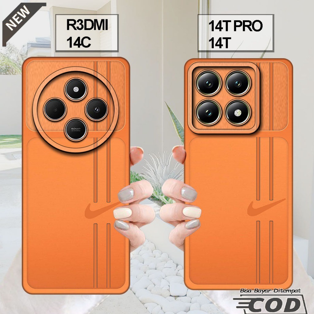 เคส XIAOMI REDMI 14C - เคส XIAOMI 14T - เคส XIAOMI 14T PRO _ปลอกซิลิโคนยืดหยุ่นใสสีดํา