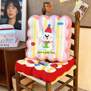 พร้อมส่ง เบาะรองนั่งเก้าอี้ ขนาด40x40cm แบบหนา นุ่มสบาย ลายการ์ตูนน่ารัก สําหรับตกแต่งบ้าน