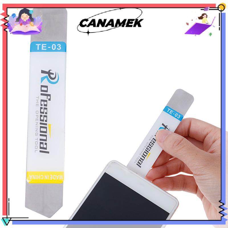 [CANAMEK] Soft Blade Pry Bar เปิดชุดเครื่องมือซ่อมแซมสําหรับโทรศัพท์มือถือหน้าจอกาวกําจัดสต็อกใหม่