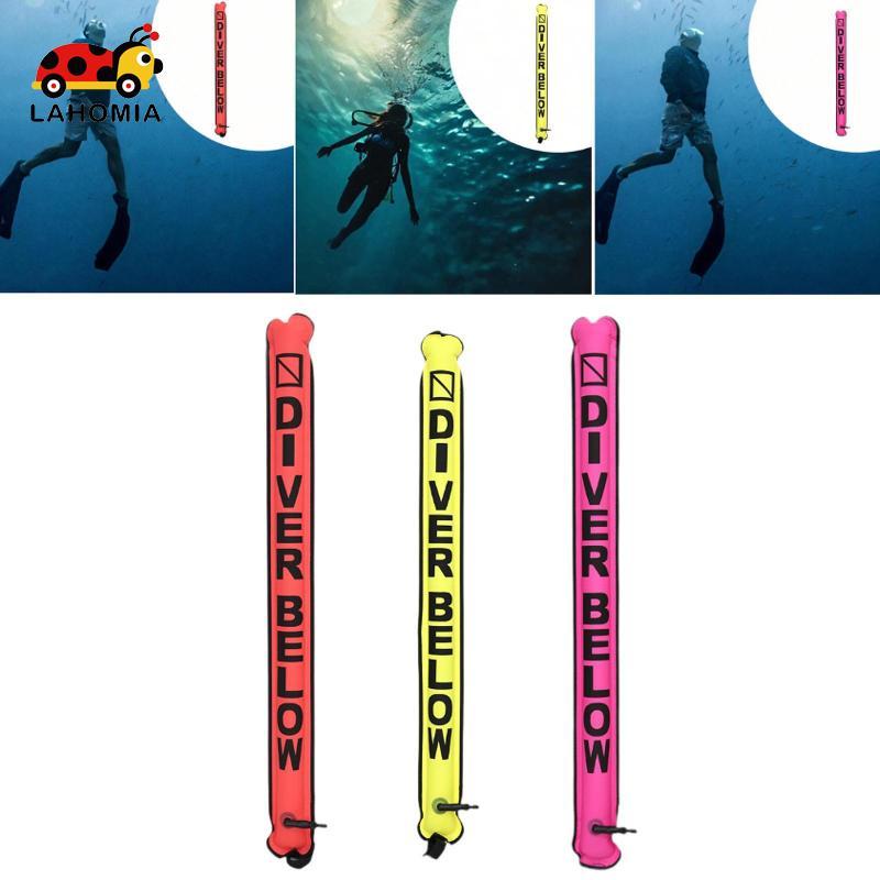 [Lahomia] Diving Surface Marker Buoy Gear Marking Location of Divers Diving Smb for Water Sports Div