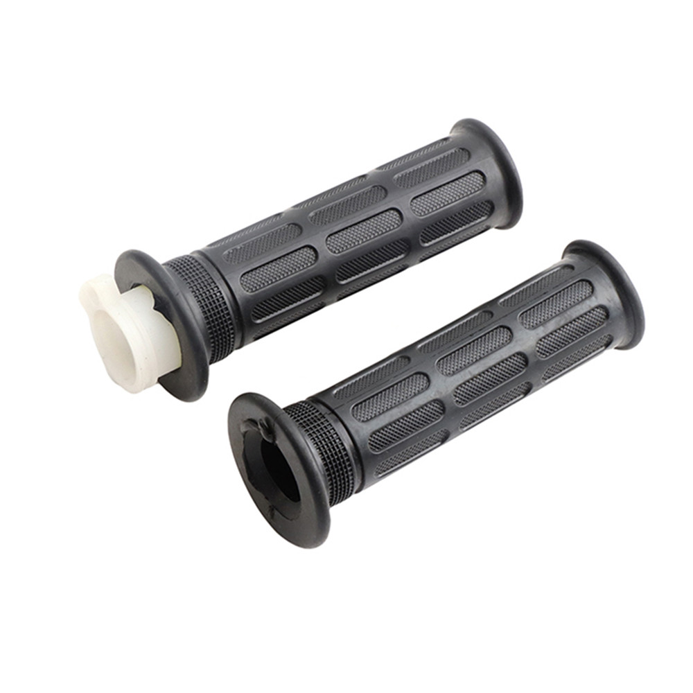 1 คู่ 7/8 "22 มม.ที่จับรถจักรยานยนต์คันเร่งสําหรับ Yamaha Dirt Pit Bike DT100 DT125 MX100 PW80