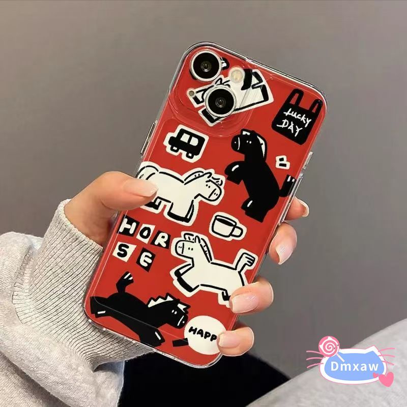 น่ารักกาแฟม้าสําหรับRealme GT8 GT7 GT6 GT 6T Masterหมายเหตุ 50 GT5 GT2 Pro GT Neo 7X 7 6 5 SE 3T 2 Q