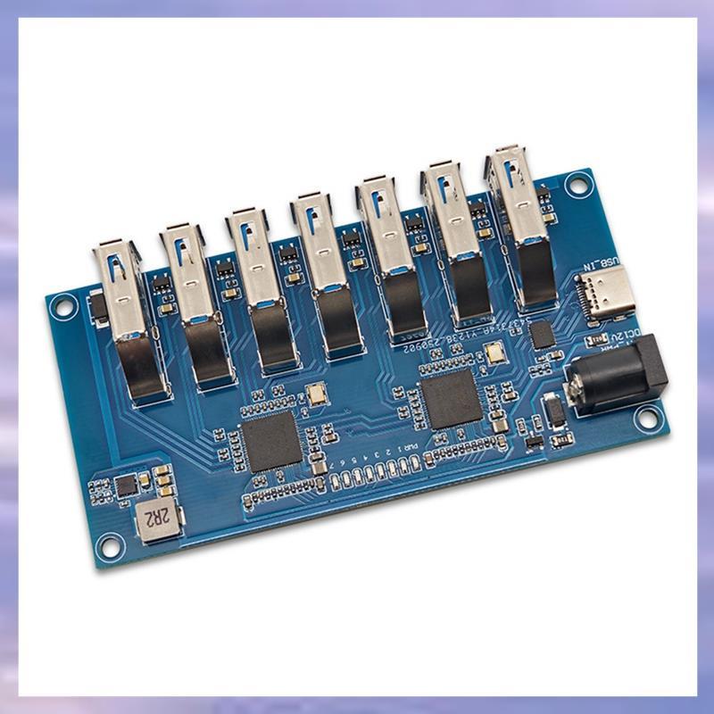 VL817 USB3.1 HUB Module 1-To-7 Port Hub Splitter รองรับ SuperSpeed/ความเร็วสูง/ความเร็วเต็ม/อุปกรณ์ค