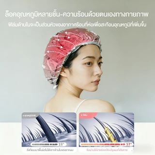 COD หมวกอบไอน้ำฟอยล์ 100PCS สำหรับหมักผม ทำทรีตเมนต์ ช่วยเก็บความร้อน ซึมลึกไว ใช้สะดวก