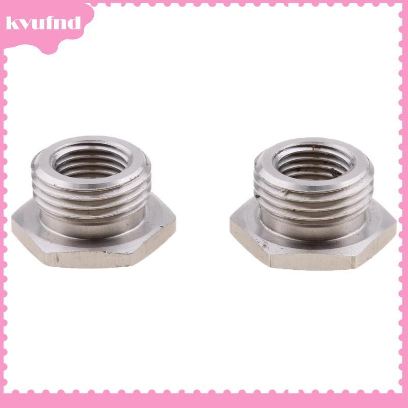 [kvufnd] อะแดปเตอร์ข้อต่อเซ็นเซอร์สแตนเลส O2 18 มม. ถึง 12 มม. สําหรับ Harley