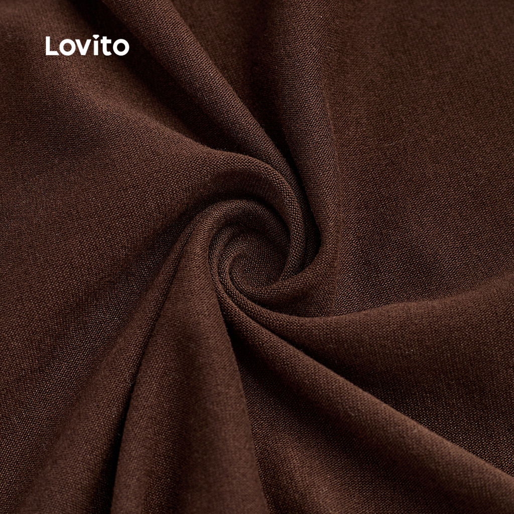 Lovito  เดรสเซ็กซี่ เดรสโลหะสีน้ําตาลทรงอสมมาตร สําหรับผู้หญิง.

เดรสเซ็กซี่ เดรสโลหะสีน้ําตาลทรงอสมมาตร สําหรับผู้หญิง. L171AD003 ราคา ถูกที่สุด ดีลบีเคเค แกลเลอรีภาพที่ 6