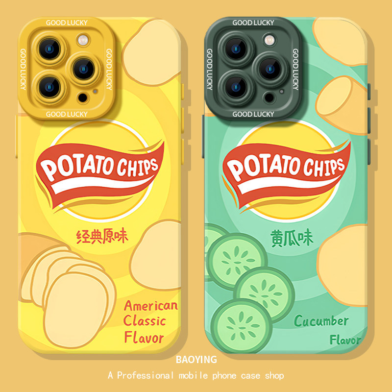 Original Potato Chips เหมาะสําหรับ iQOOneo10Pro + เคสโทรศัพท์ z9turbo OnePlus 13T High-End Niche 12 