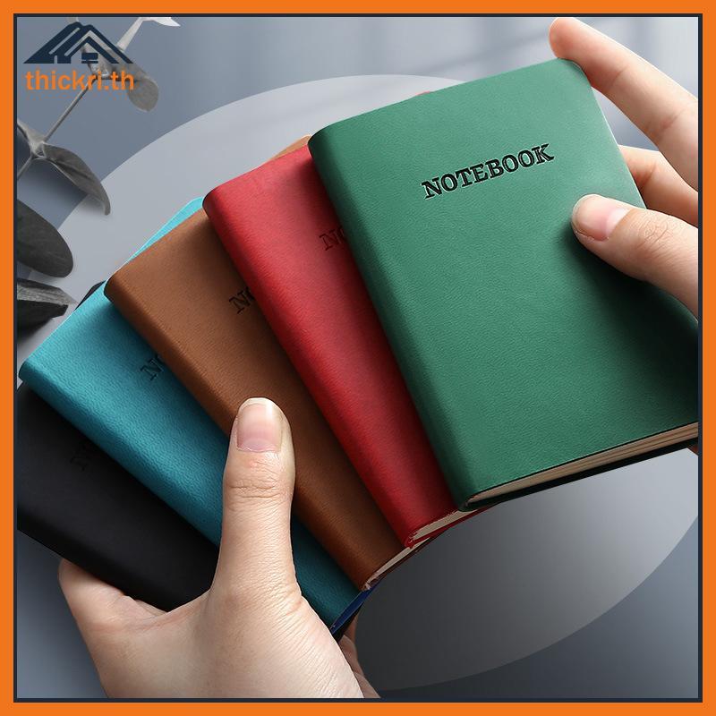 TT A7 Mini Notebook แบบพกพา Poet Notepad Memo Diary Planner Agenda Office School Stationery Simple M