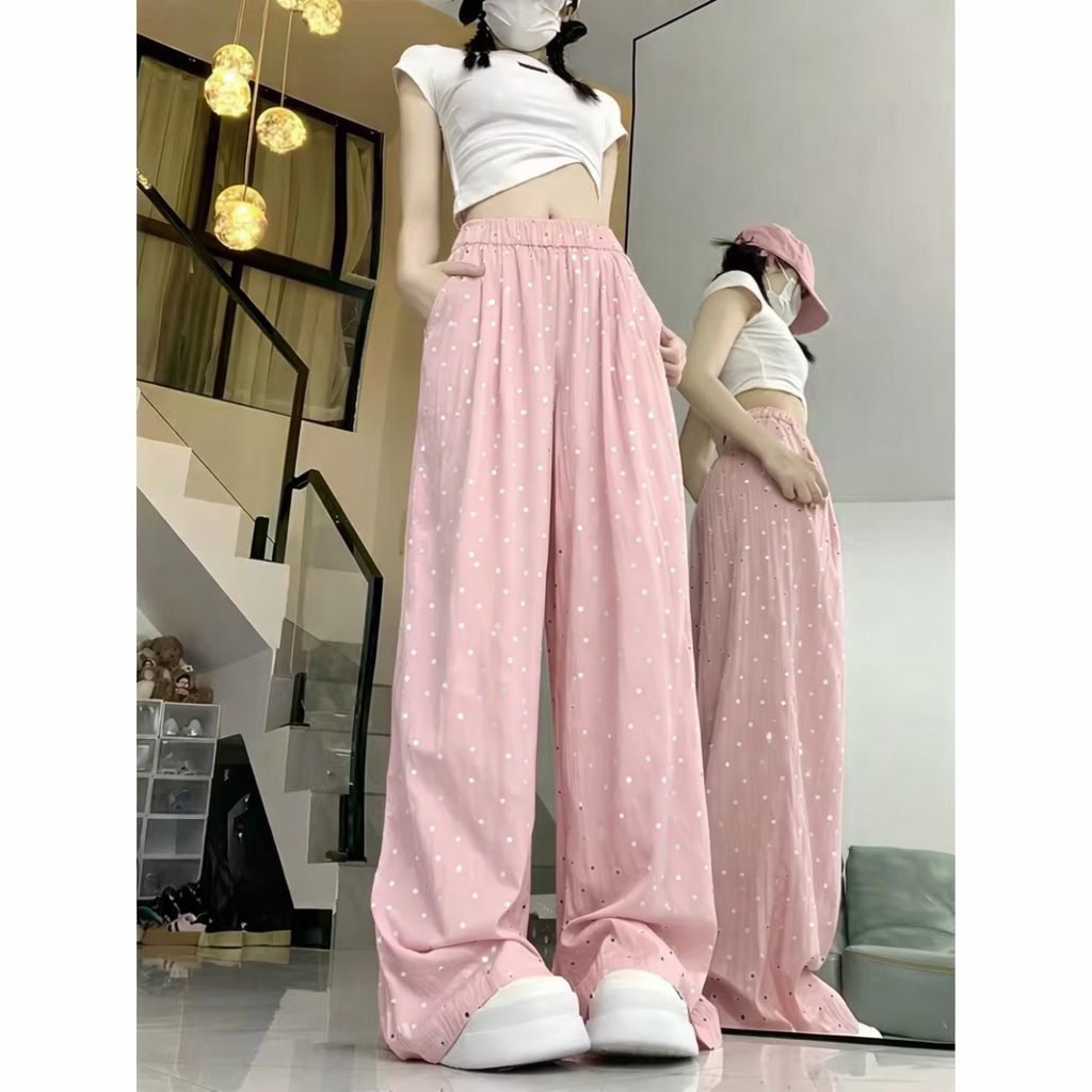 KATUN DOLLAR - ZJD EMERSIN POLKADOT CULOTTS แฟชั่นกางเกงขายาว 2026 / POLKA CULOTTS Cotton POLKA Dot 