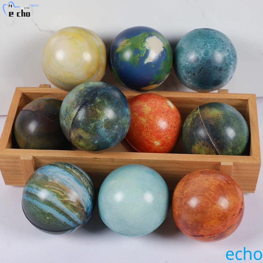 PIVOT Solar System Planet Balls, Galaxy Foam Space Planets, Space Squeeze Ball Planets 6.3 ซม.Soft Galaxy Foam Ball ของเล่นเด็ก