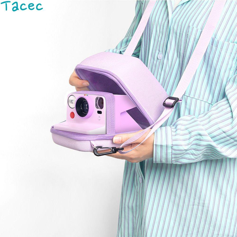 ANAMA Film Camera Carrying, Universal Hard Instant Camera Storage Bag, Professional Adjustable Strap