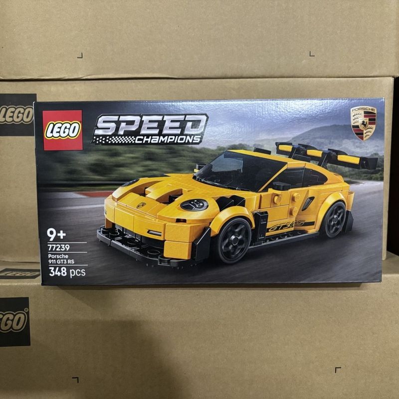 LEGO (LEGO) บล็อกตัวต่อ Super Racing Series 77239 Porsche Supercar