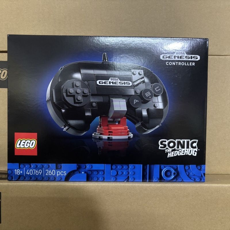 LEGO LEGO 40769 SEGA Genesis Controller บล็อกตัวต่อของเล่นเทศกาลของขวัญวันเกิด