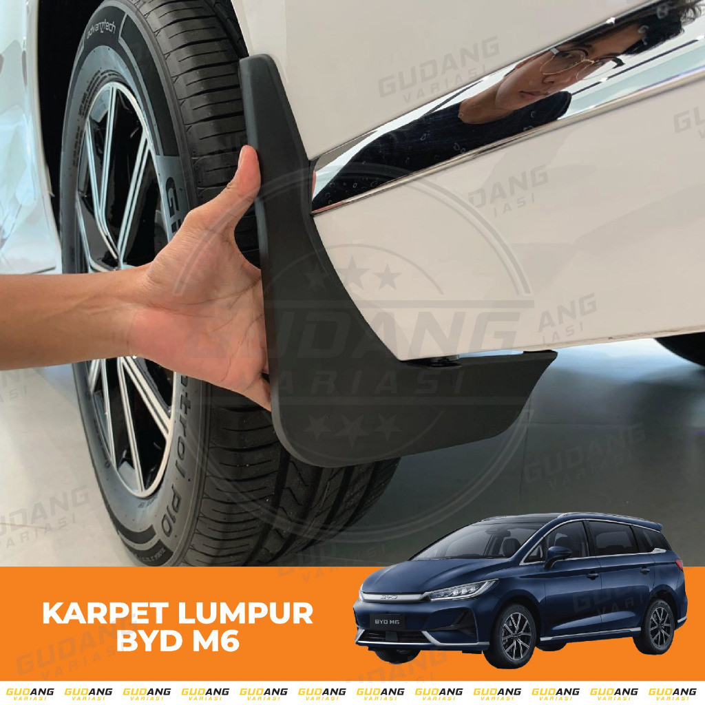 กันโคลน / พรมโคลน BYD M6 Black Edition