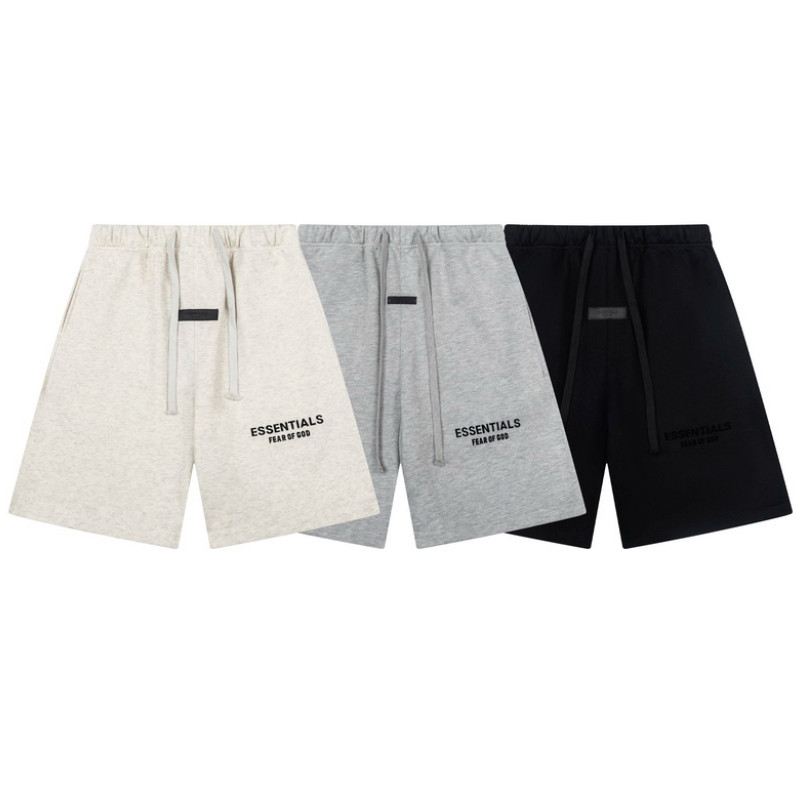 กางเกงขาสั้น.Drawstring สไตล์High Street พิมพ์ลายตัวอักษร สำหรับทั้งชายและหญิง
