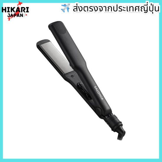 จากประเทศญี่ปุ่น✈ SALONIA SALONIA Straightening Iron Hair Iron International SL-004S Black