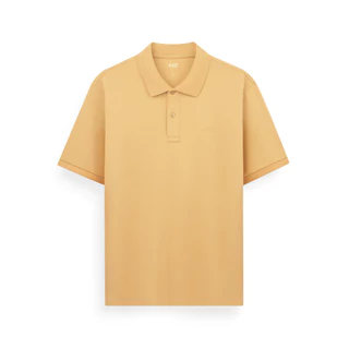 AIIZ เสื้อโปโลผู้ชายสีพื้นพิมพ์โลโก้ AIIZ Men’s AIIZ Logo Polo Shirt