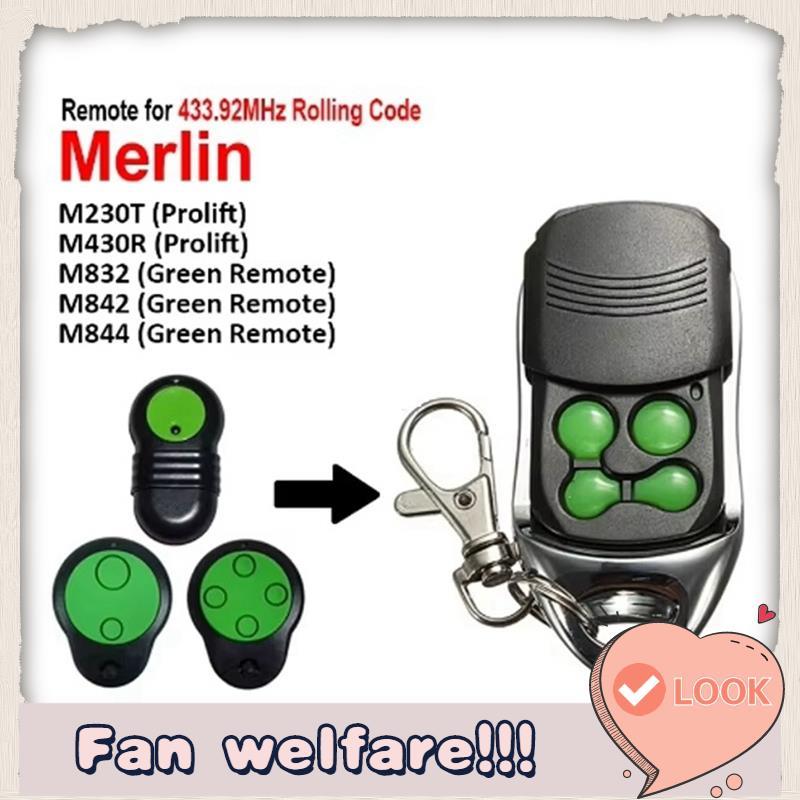 Rolling รหัสโรงรถประตูรีโมทคอนโทรล 433.92MHz สําหรับ M832 M842 M844 230T 430R เปลี่ยนใช้เปิด