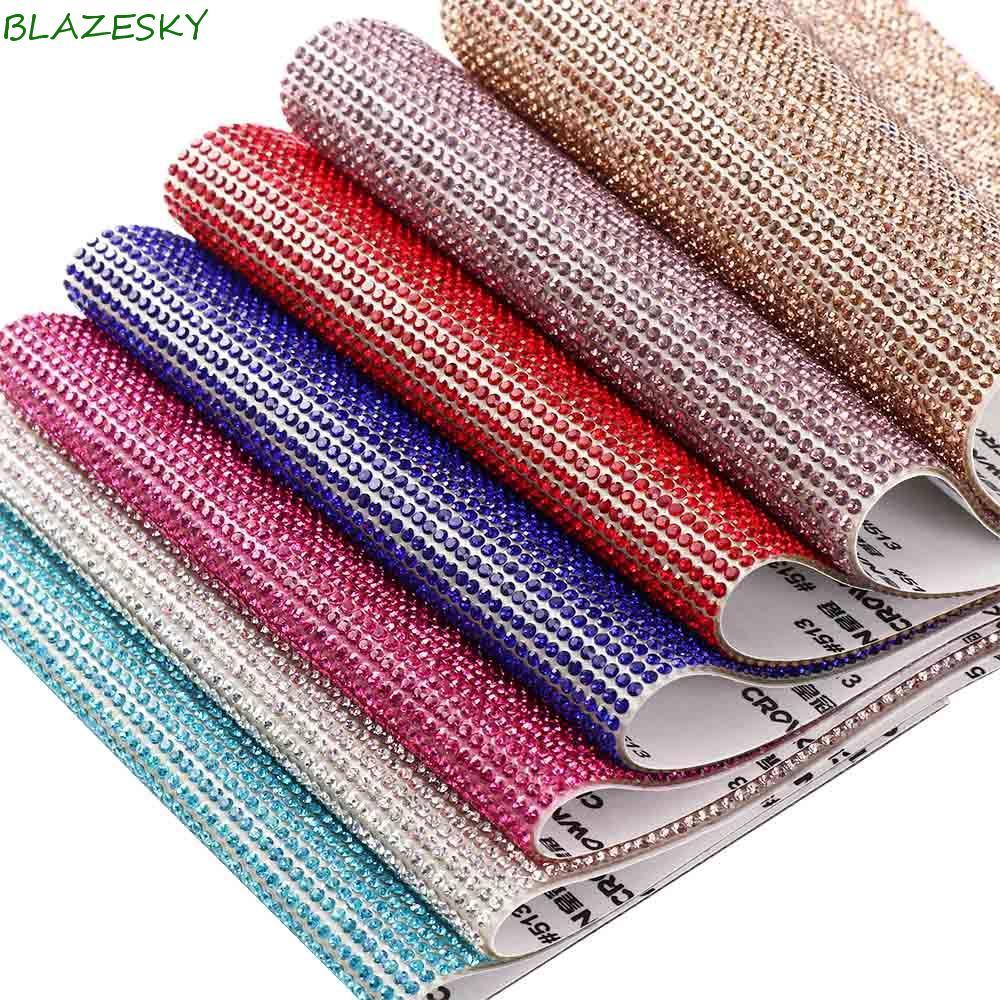 BLAZESKY Gem Stickers Self-Adhesive DIY สติ๊กเกอร์แต่งรถคุณภาพสูง